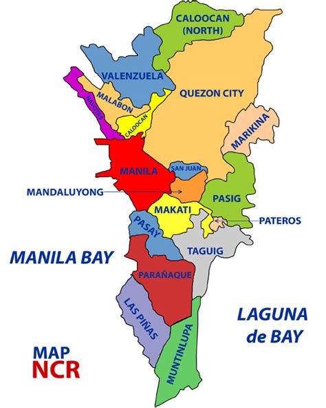 ncr list of city|List of Provinces in NCR, National Capital Region, Philippines, Maps.